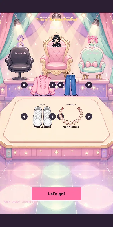 Style Judge Showdown — assembling an outfit board against the clock